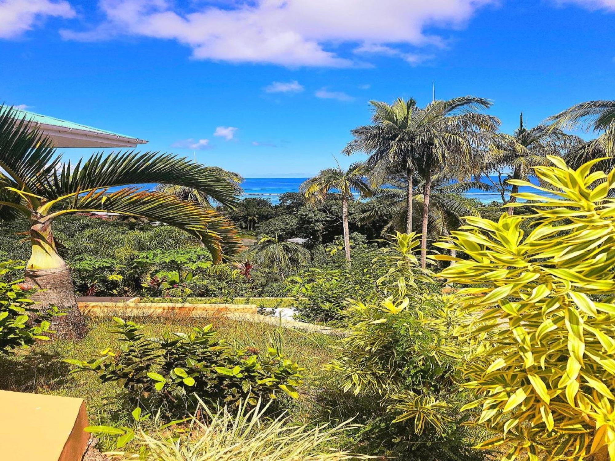 Au Lever Du Soleil Guest House Sea View オー・カップ エクステリア 写真
